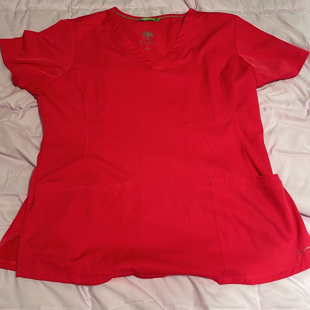 Healing hands scrub top